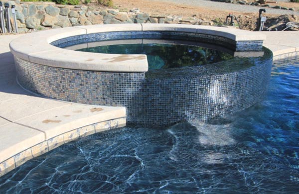 to Install Glass Mosaic Tile in a Pool belktile.com