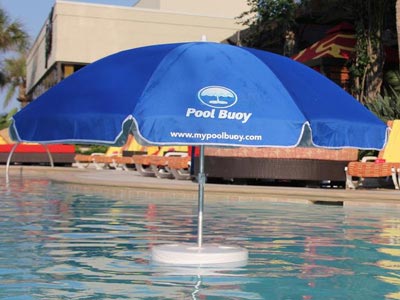 floating umbrella for pool