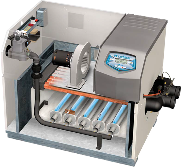 Lochinvar EnergyRite Pool Heater 300K BTU Electronic Ignition
