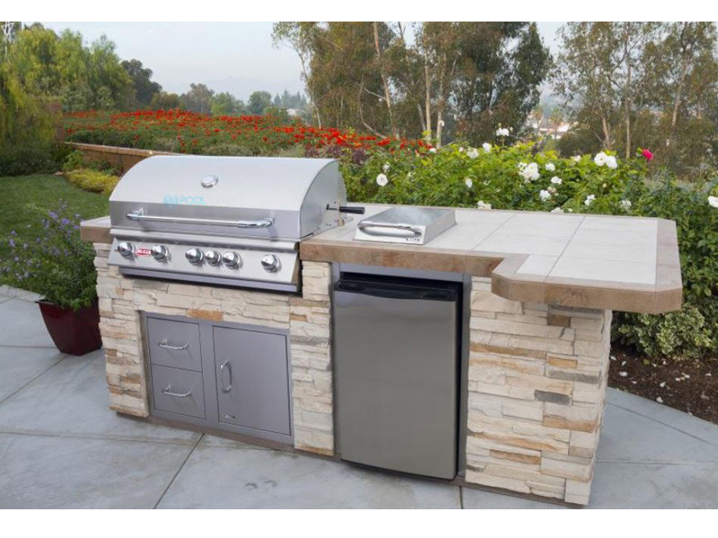 Bull Barbecue Brahma 38 5 Burner Built In Natural Gas Grill With