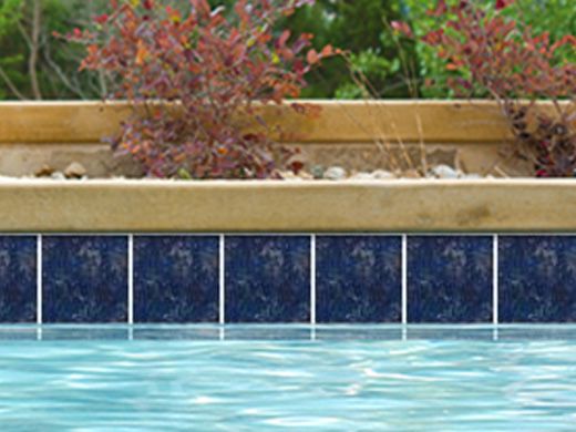National Pool Tile Geosheen 6x6 Series | Blue | GEOBLU