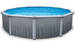 Martinique 18' Round Steel Wall Pool 52" Tall without Liner | NB2612
