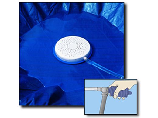 can you drain an above ground pool