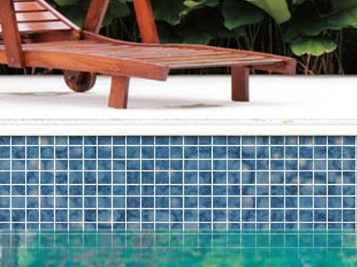 US Pool Tile Cloud 3x3 Series | Pacific Blue | CLO341