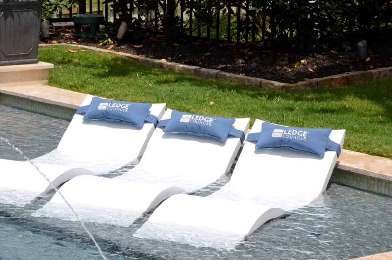 ledge lounger pillow float