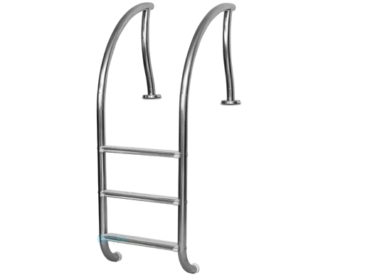 INTER-FAB = SUT SURE STEP TREAD POOL LADDER STEP SLIP RESISTANT = GRAY SS 304 L 