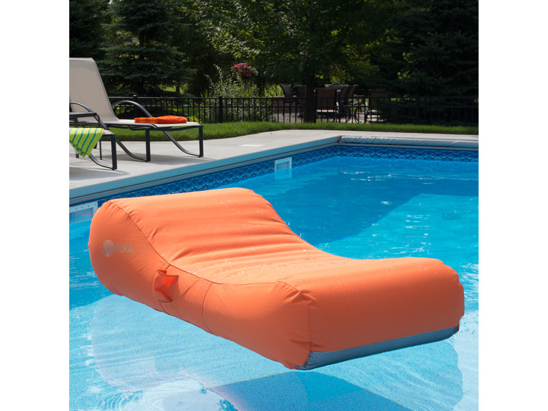 inflatable lounger for pool
