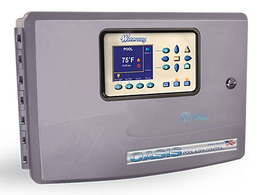 Waterway OASIS Standard Pool & Spa Control System with Two Valve Actuator &  Wi-Fi | 770-1006-PSW2