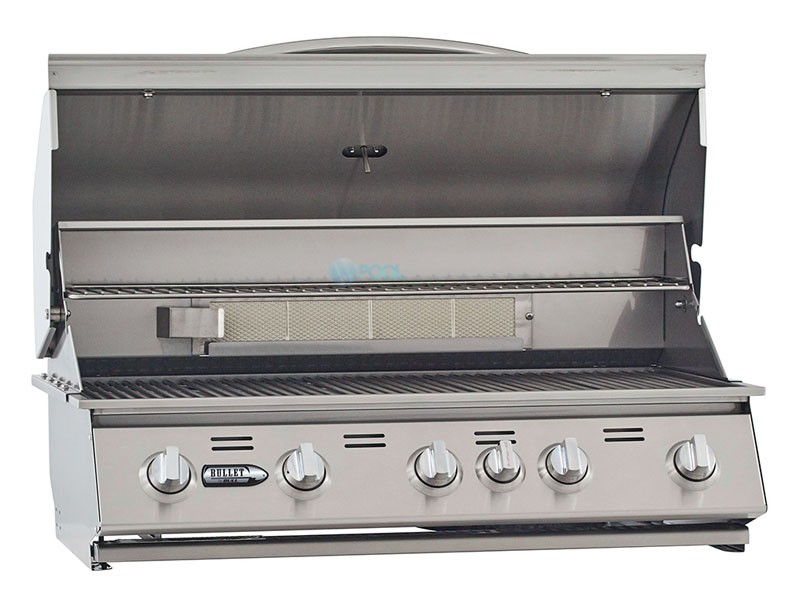 Bullet By Bull 5Burner Stainless Steel BuiltIn Natural Gas Grill 87429