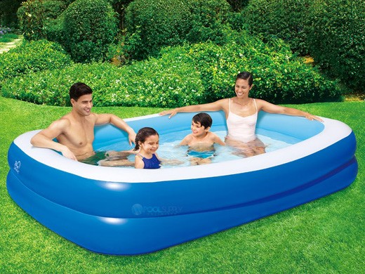 blue wave premier inflatable pool
