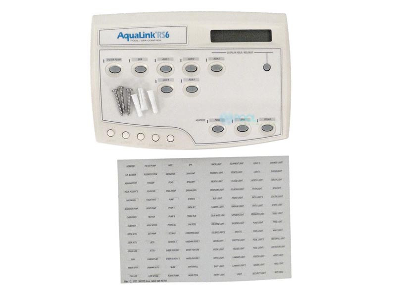 Jandy Aqualink RS6 Pool Only/Spa Only Control System