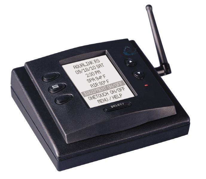 Jandy AquaLink RS Wireless Controller Additional Unit Black