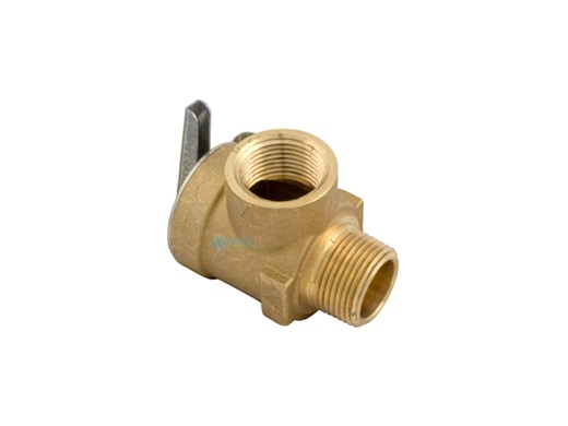 Zodiac R0040400 3//4-Inch NPT 75 PSI Cast Iron Bronze Pressure Relief Valve Replacement for Select Zodiac Pool Heaters