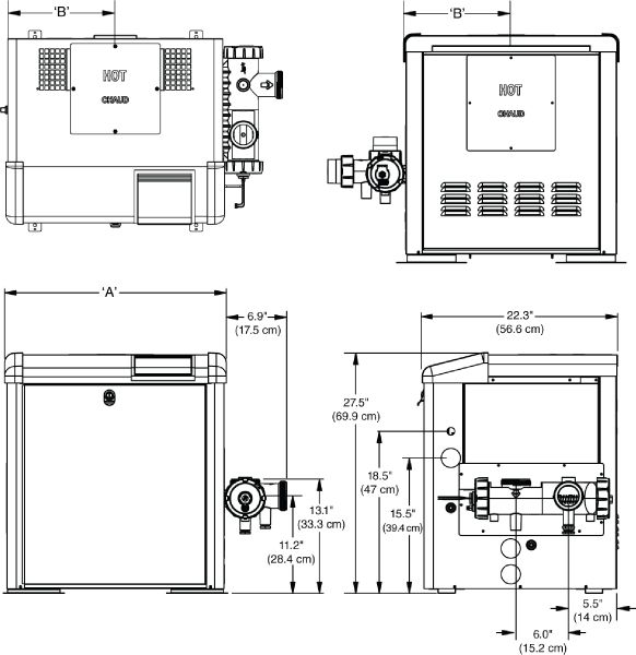 jandy lxi heater