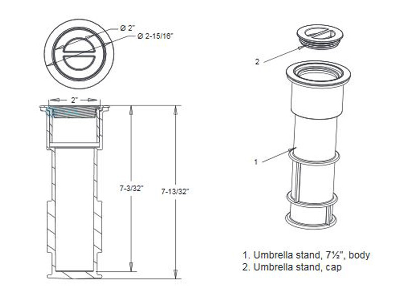 best umbrella for pool sleeve