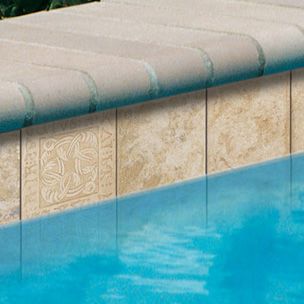 National Pool Tile Bellagio Pool Tile | Beige | BEL-6BLEND