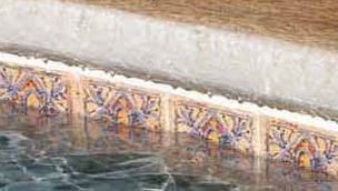 pool deco tile accent tiles raku poolsupplyunlimited cobalt ocean 6x6 national