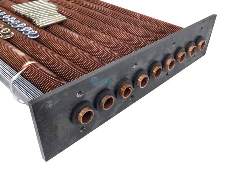 Raypak Heat Exchanger Tube Bundle 266A 267A Copper ASME Commercial