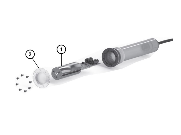 Jandy Nicheless LED Underwater Light, White Only | 12V 20W 150' Cord | JLUW20W150 Parts Schematic