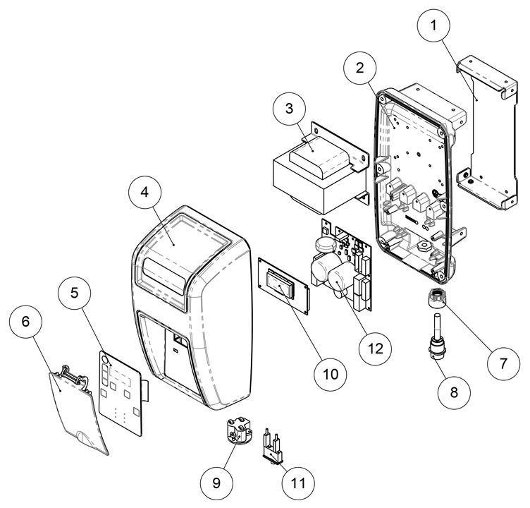 CompuPool Power Pack Only | Dual Voltage | CPX-PP Parts Schematic