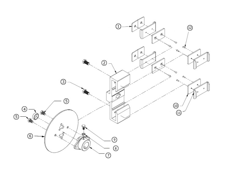 Coverstar Torque Limiter Caliper Style for CS3000 2013 | A0017 Parts Schematic