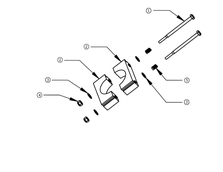 Coverstar NME Brake Assembly | A1516 Parts Schematic
