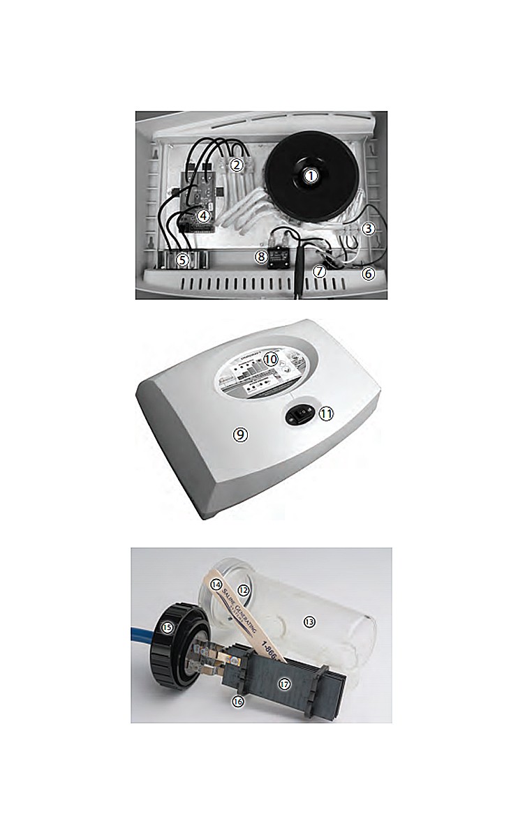 CaliMar® Platinum Series Salt Chlorine Generator for Inground Pools | Up to 40,000 Gallons | 5-Year Warranty | CMARSSG40-5Y | 52000-141-011 Parts Schematic