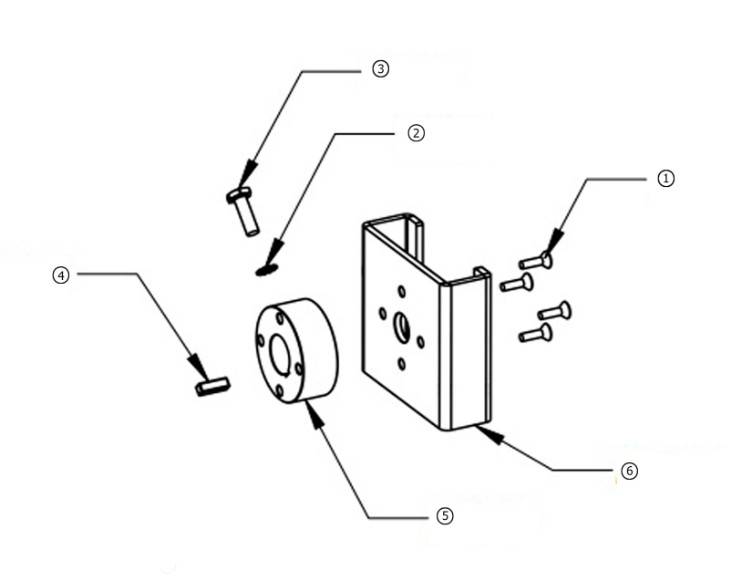 Coverstar Torque Limiter with Housing Only | A0126 Parts Schematic