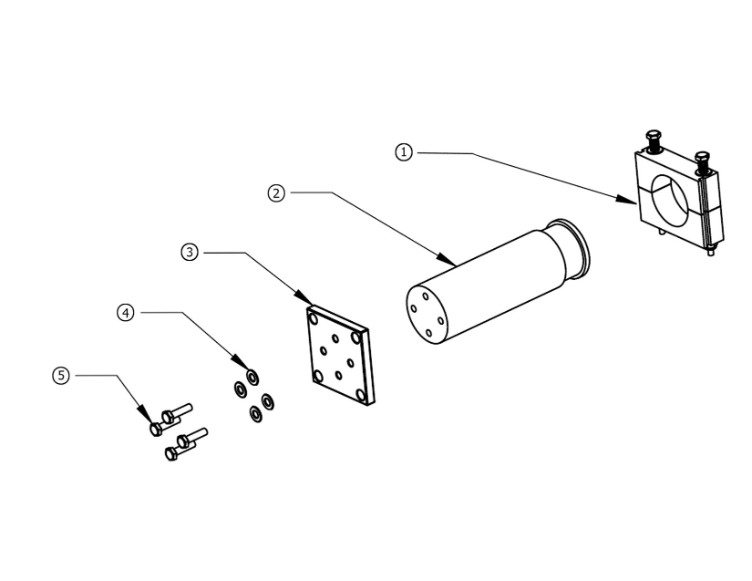 Coverstar Cone Assembly CS1800 NME | A0020 Parts Schematic