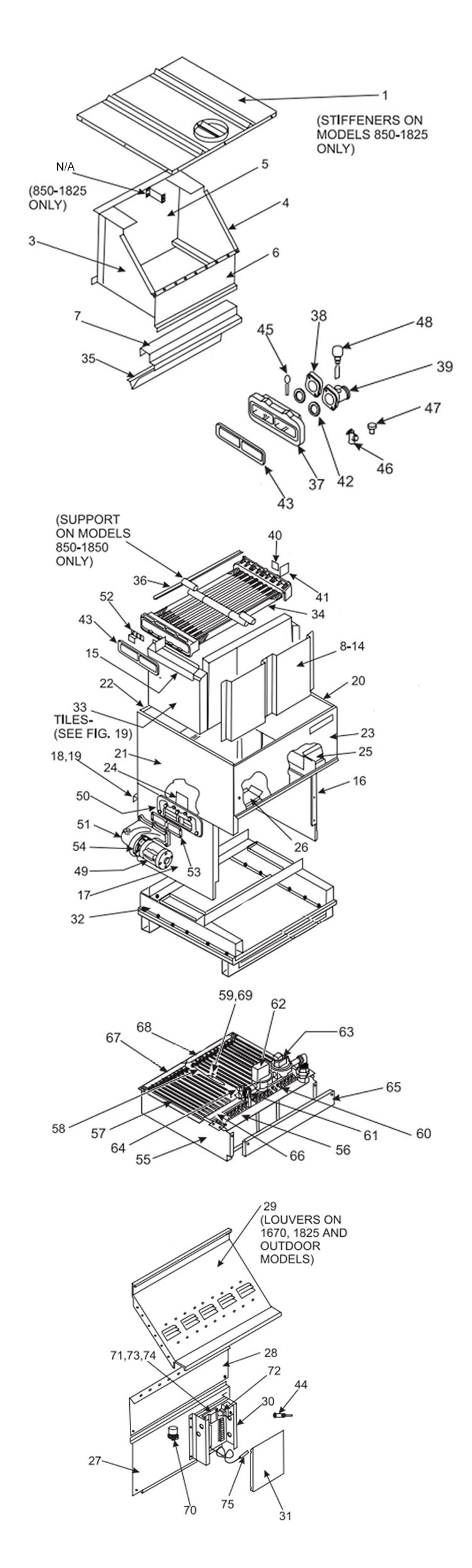 Pentair MegaTherm Commercial Swimming Pool Heater 500K BTU | MT0500IN09C1PC Parts Schematic