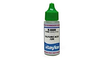 TAYLOR R-0009-A SULFURIC ACID .12N 3/4 OZ