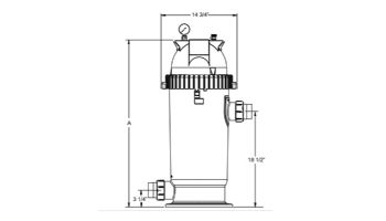 Jandy CS Cartridge Filter | 200 Sq Ft | CS200