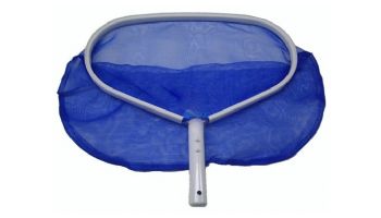 PoolStyle PS160 Classic Series Nylon Leaf Rake | Aluminum Angled Frame | Blue | K160BU/B/SCP