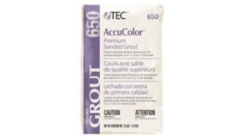 TEC AccuColor Sanded Grout | Standard White | #931 | 33-0106-3011