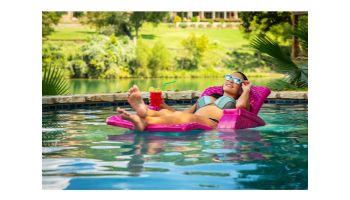 Texas Recreation Super Soft Adjustable Recliner | Bahama Blue | 6400026