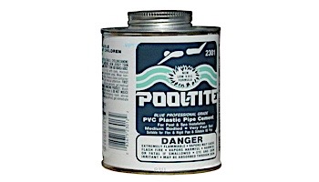 Pool-Tite Glue Blue 1qt 12/CS | 2336S