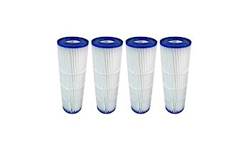 Replacement Cartridges for Pentair Quad DE 60 Sq. Ft. Filter (4 Required) |  6-1/4", 20-3/4" | 178654 C-6960 XLS-621 PC-1961 FC-1961