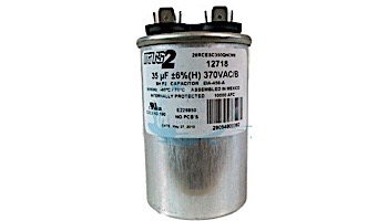 US Seal Manufacturing Capacitor 25MFD 370V Round | RD-25-370
