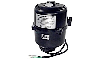 Air Supply Ultra 9000 Blower | 1HP 120V 6.0 AMPS | 2.5" Fitting | 3910120 3910120F 3910131