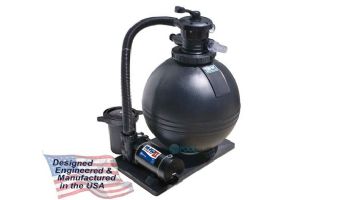 Waterway TWM 19" Sand Filter System | 1HP Pump 2 Sq. Ft. Filter | 3' NEMA Cord | 520-1910