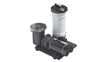 Waterway TWM Above Ground Pool Cartridge Filter System | 1HP Pump with Trap 50 Sq. Ft. Filter | 3_#39; NEMA Cord | 520-4010