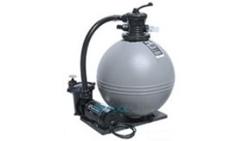 Waterway TWM 22" Sand Filter System | 1.5HP Pump 2.5 Sq. Ft. Filter | 3' NEMA Cord | 520-1700