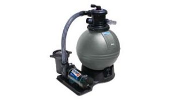 Waterway ClearWater Above Ground Pool 19" Sand Standard Filter System | 1HP Pump 2.0 Sq. Ft. Filter | 3' NEMA Cord | 520-5220-6S