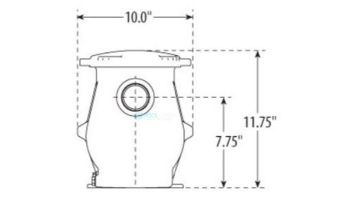 Waterway Champion 56-Frame 1.5HP Energy Efficient Full Rated Pool Pump | 230V | CHAMPE-115