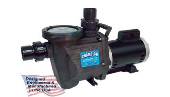 Waterway Champion 56-Frame 1.5HP Energy Efficient Full Rated Pool Pump | 230V | CHAMPE-115