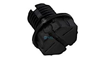 Waterway Quarter Slot Drain Plug | 3/8_quot; Black | 715-1201
