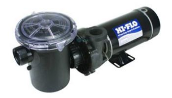 Waterway Hi Flo II 48 Frame Above Ground Side Discharge | 1HP 2-Speed Pump 3' NEMA Cord | PH2100-6R