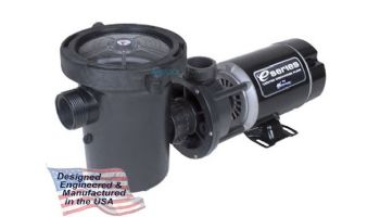 Waterway Center Discharge 48-Frame 1HP Above Ground Pool Pump 115V | 3' NEMA Cord | 3410413-1549