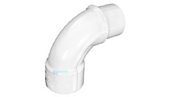 Waterway 1.5" Schedule 40 PVC Slip x Spiggot Sweep 90 Degree Elbow | 411-9100