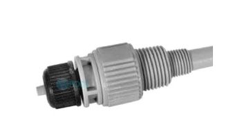Blue White Polypropylene Tubing Injection Check Valve | .25_quot; | C-395N-4A